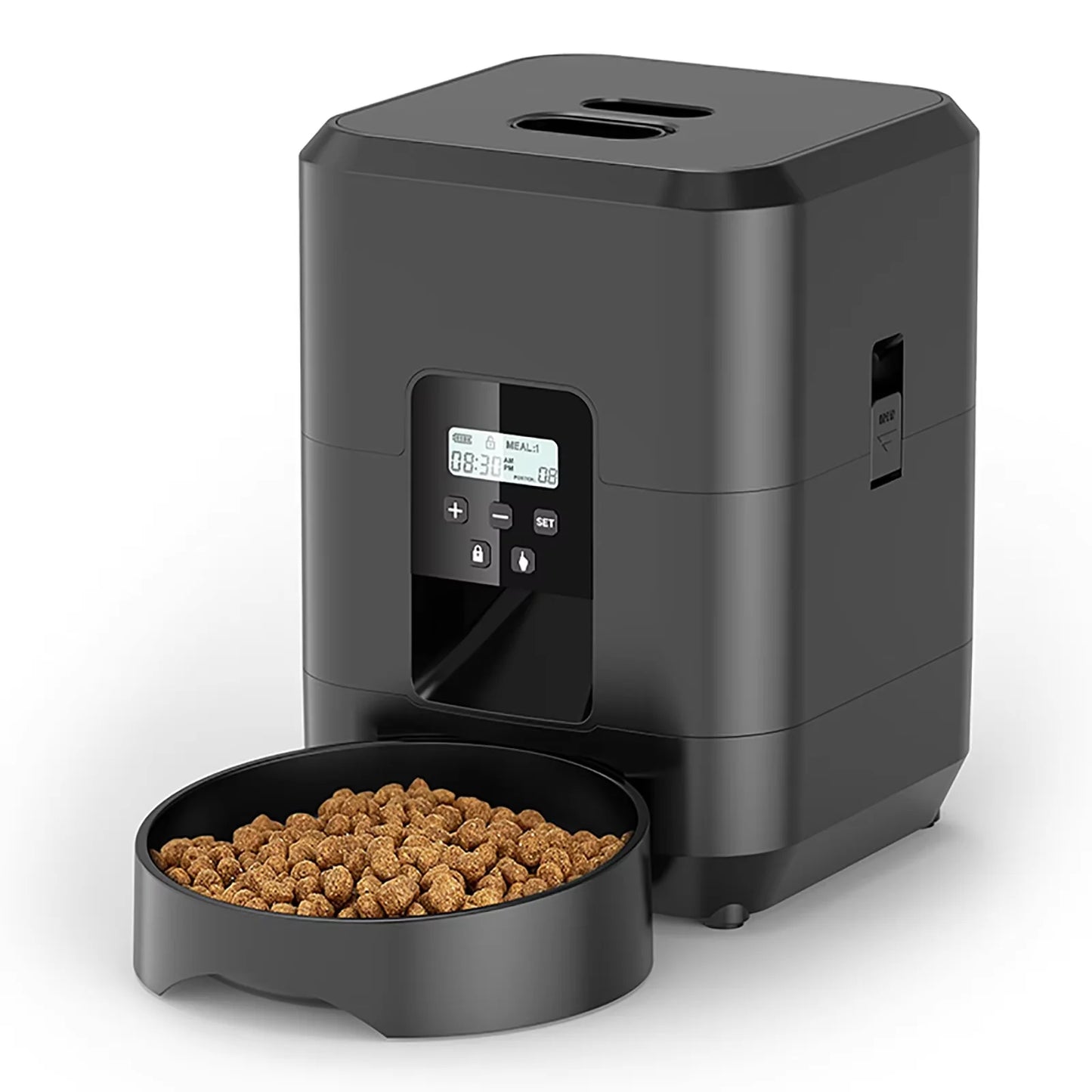 2.4G WiFi Automatic Cat Feeder with Camera Video with Night Vision 2L Automatic Pet Feeder Smart Dog Feeder Cat Food Dispenser